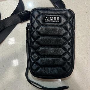 Aimee Kerstenberg Faux Leather Phone Bag